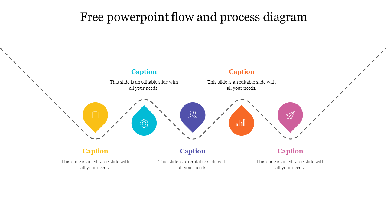 Free PowerPoint Flow And Process Diagram Presentations